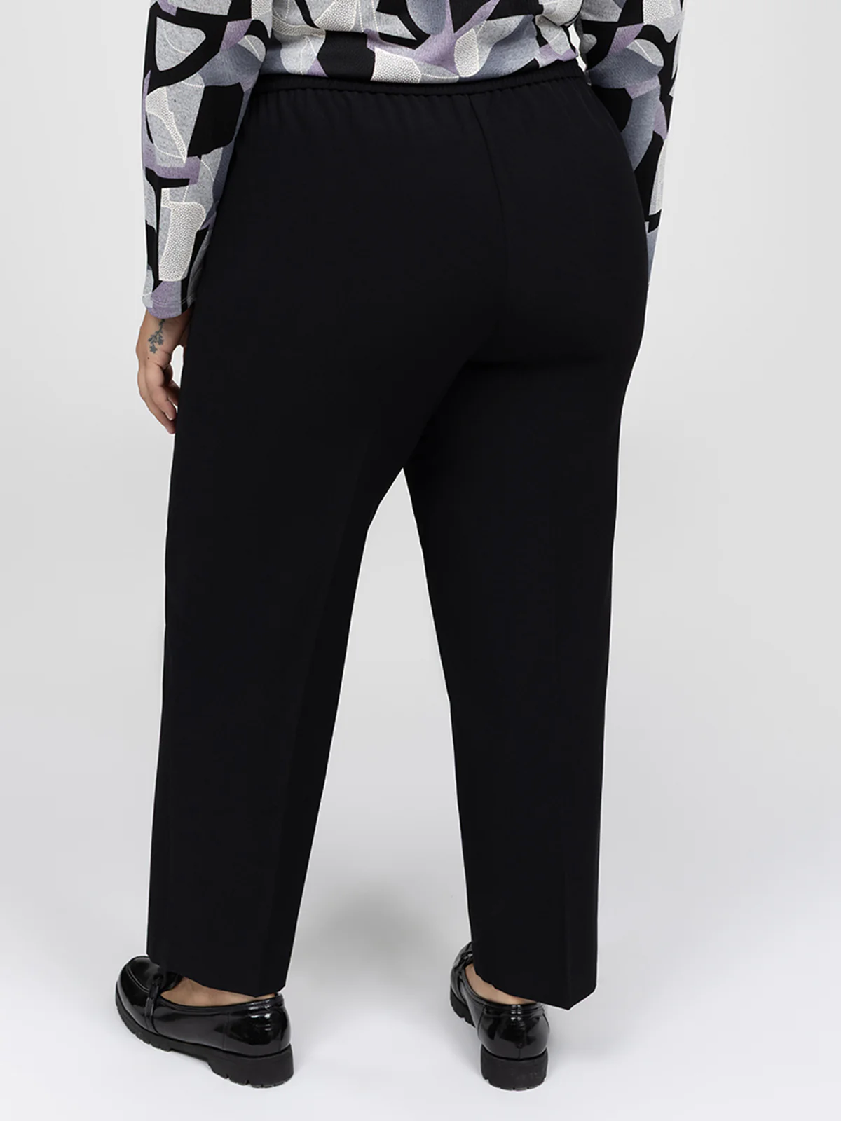 Pantalon habillé droit à enfiler - Petite - Image 3