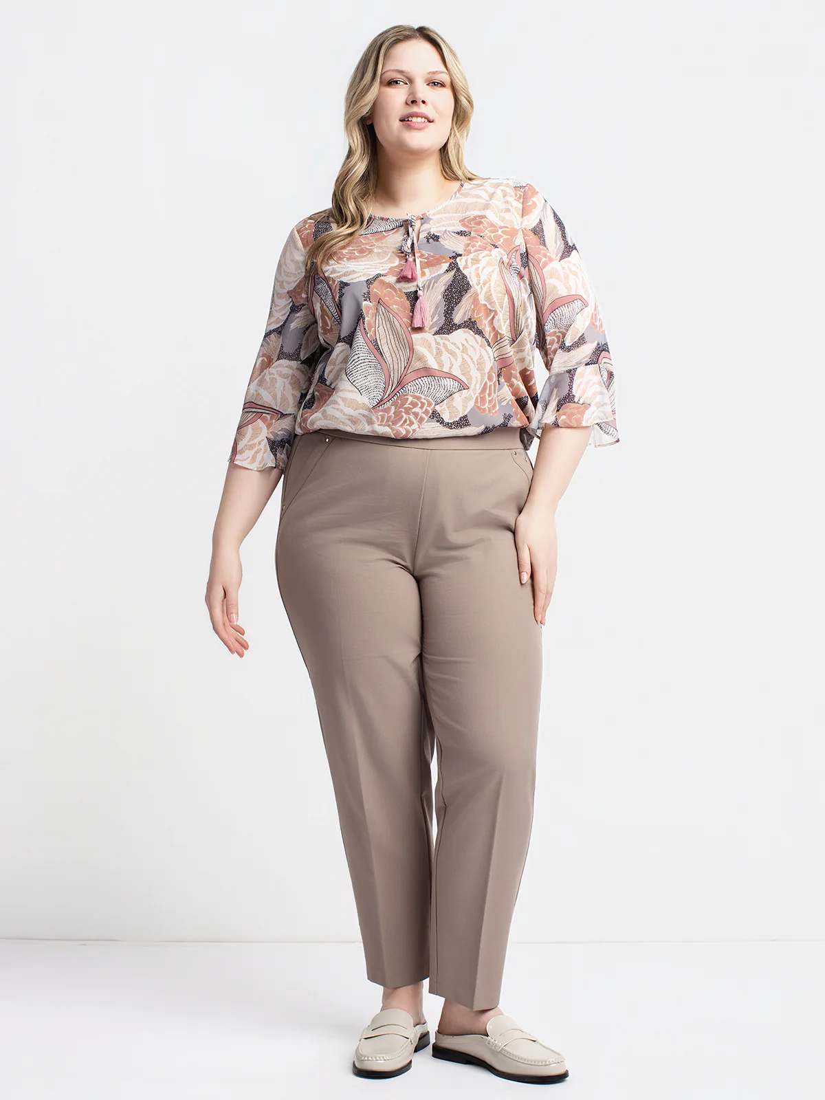 Pantalon habillé droit à enfiler - Petite - Image 13