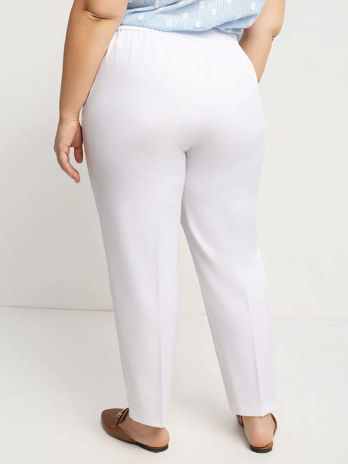 Pantalon habillé droit à enfiler - Petite - Image 19