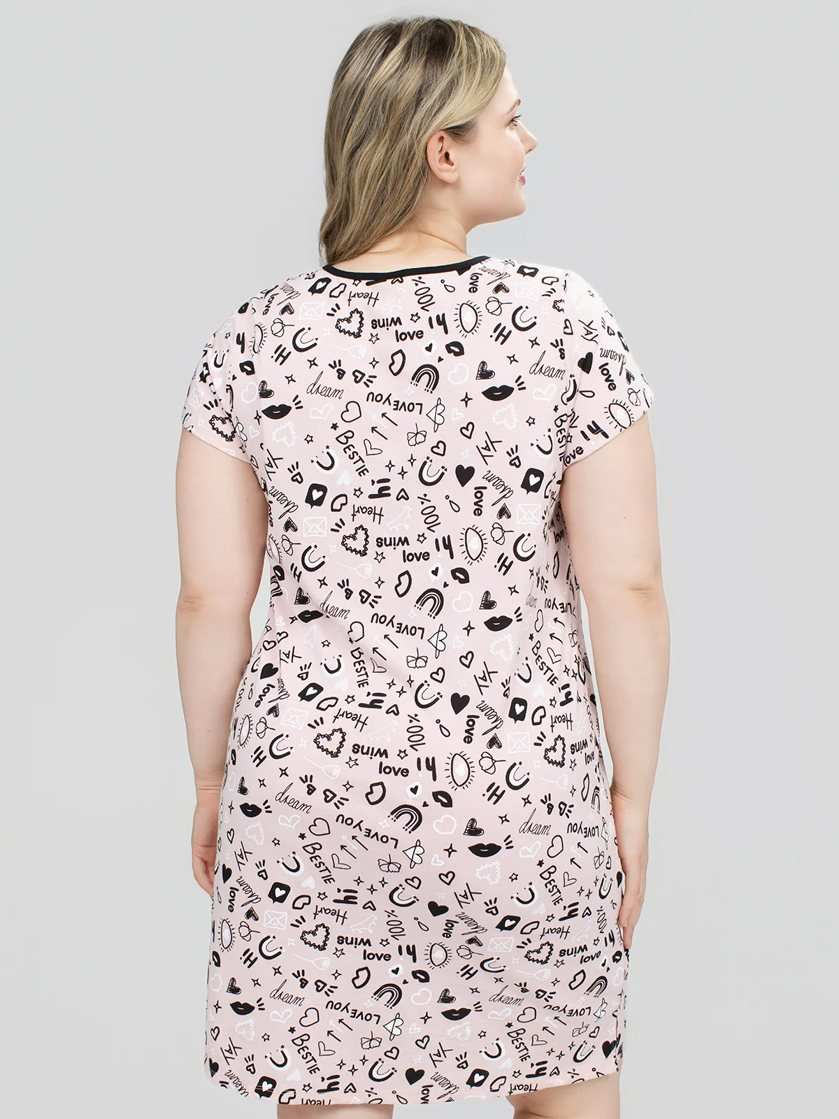 Robe de nuit droite - Image 4