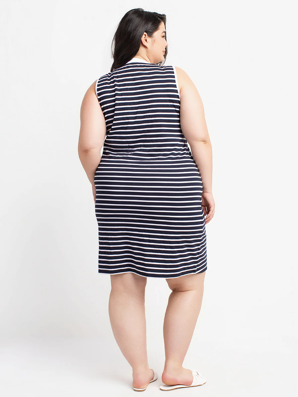 Robe midi en tricot - Image 3