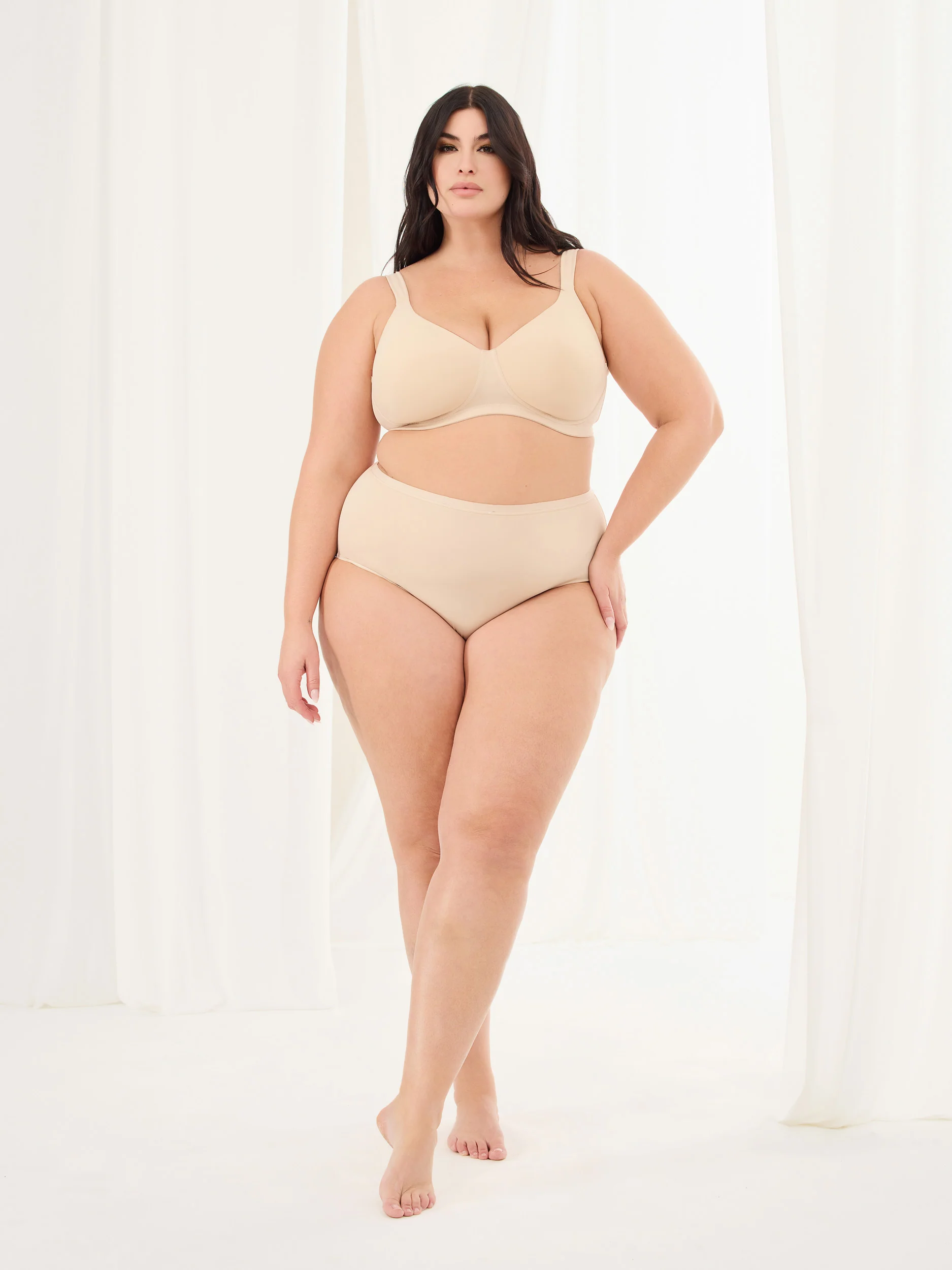 Soutien-gorge à bonnets moulés sans armature - Naturelle - Image 11