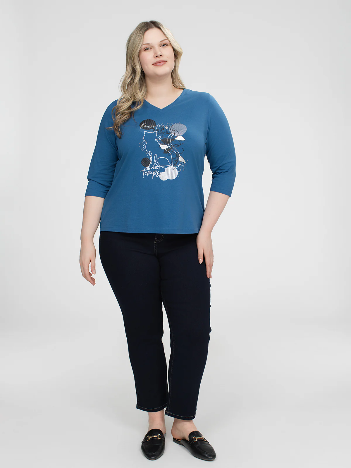 T-shirt Ă manches 3/4 - Image 10
