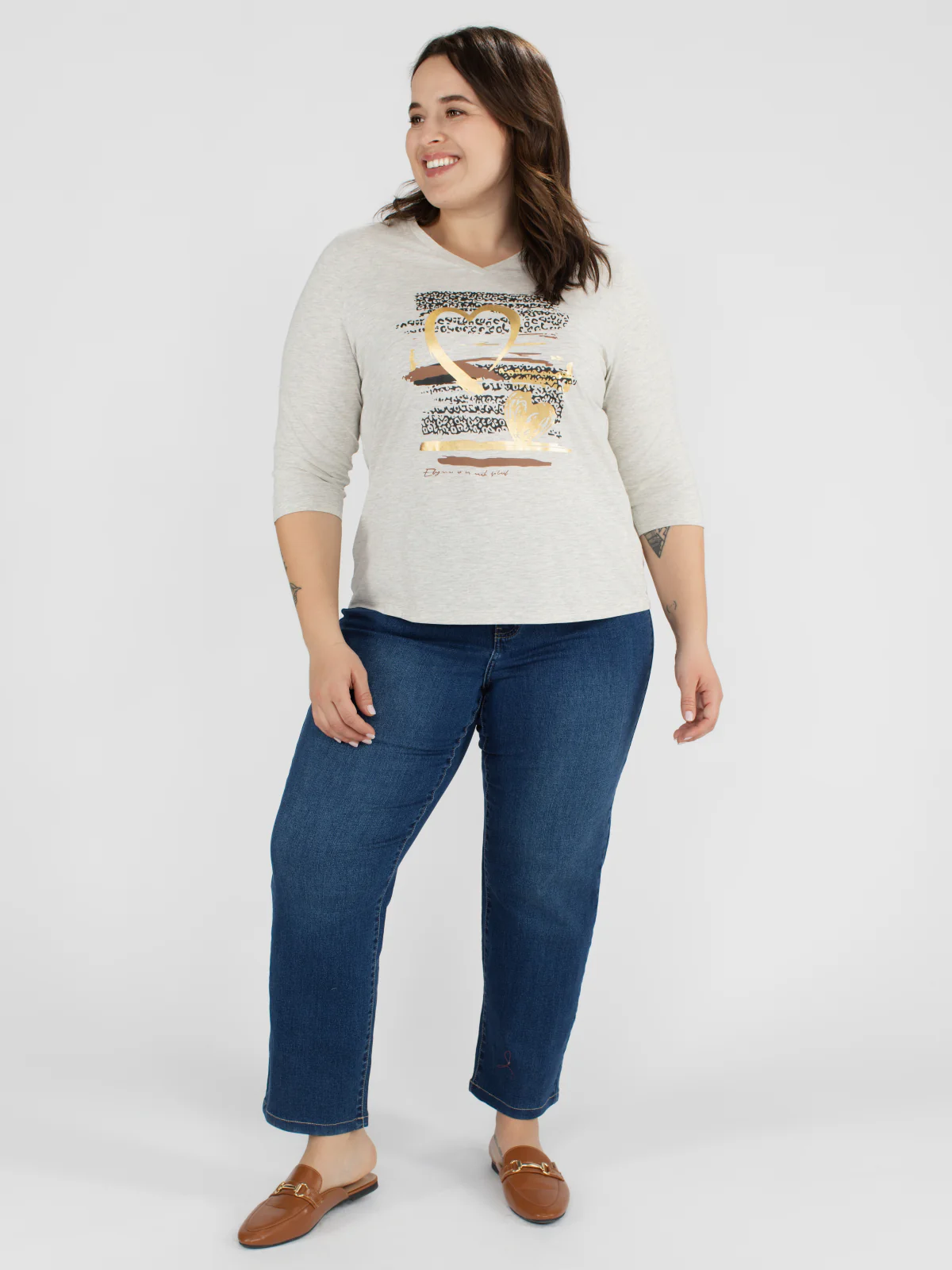 T-shirt Ă manches 3/4 - Image 2