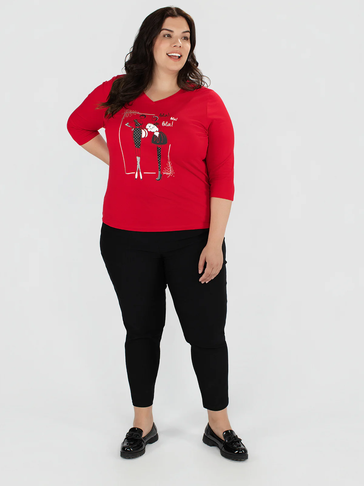 T-shirt Ă manches 3/4 - Image 6