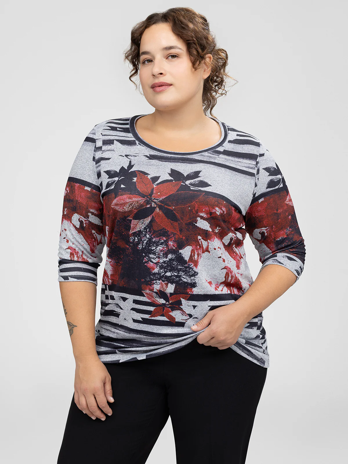 T-shirt à manches 3/4 - Image 2