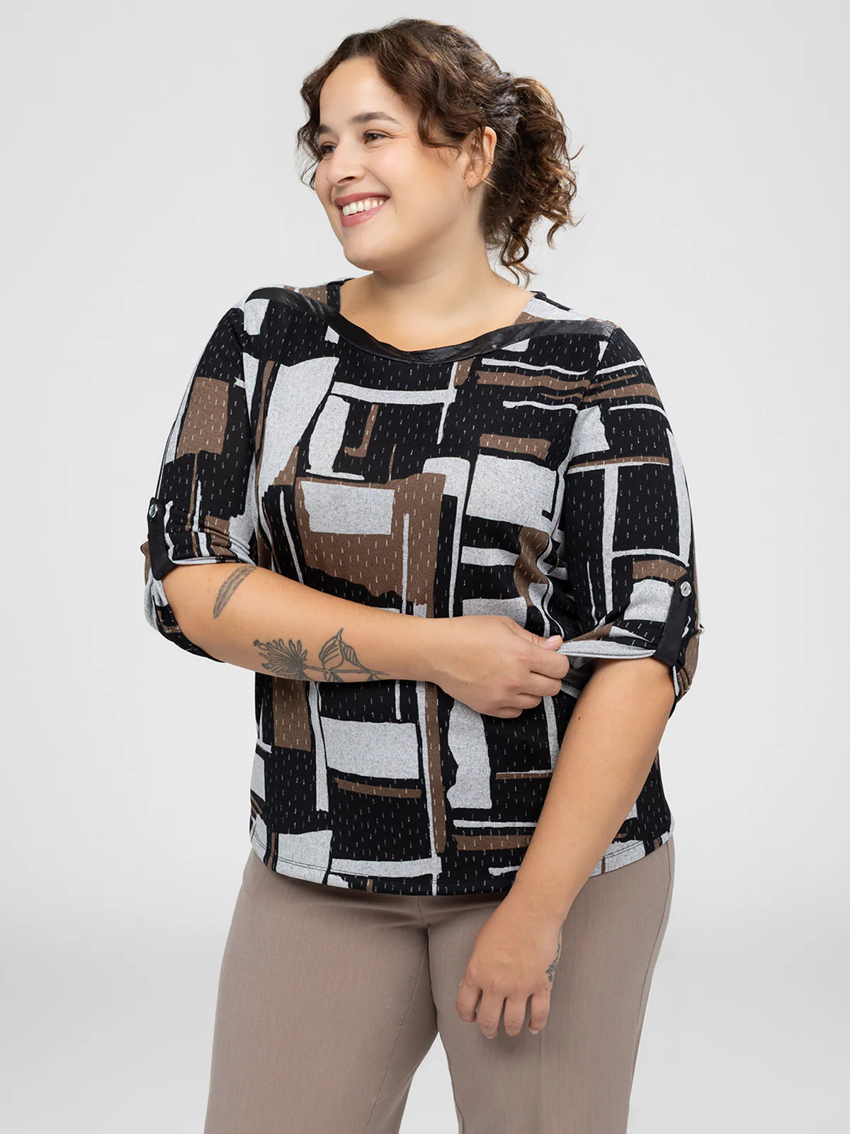 T-shirt Ă manches 3/4 - Image 6