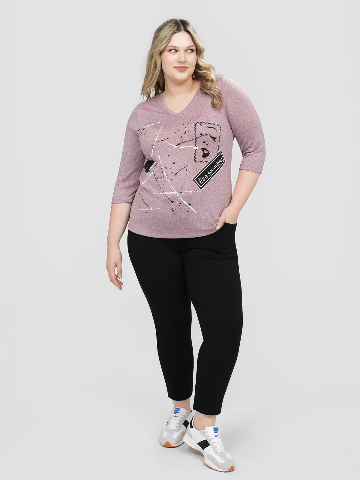 T-shirt Ă manches 3/4 - Image 2