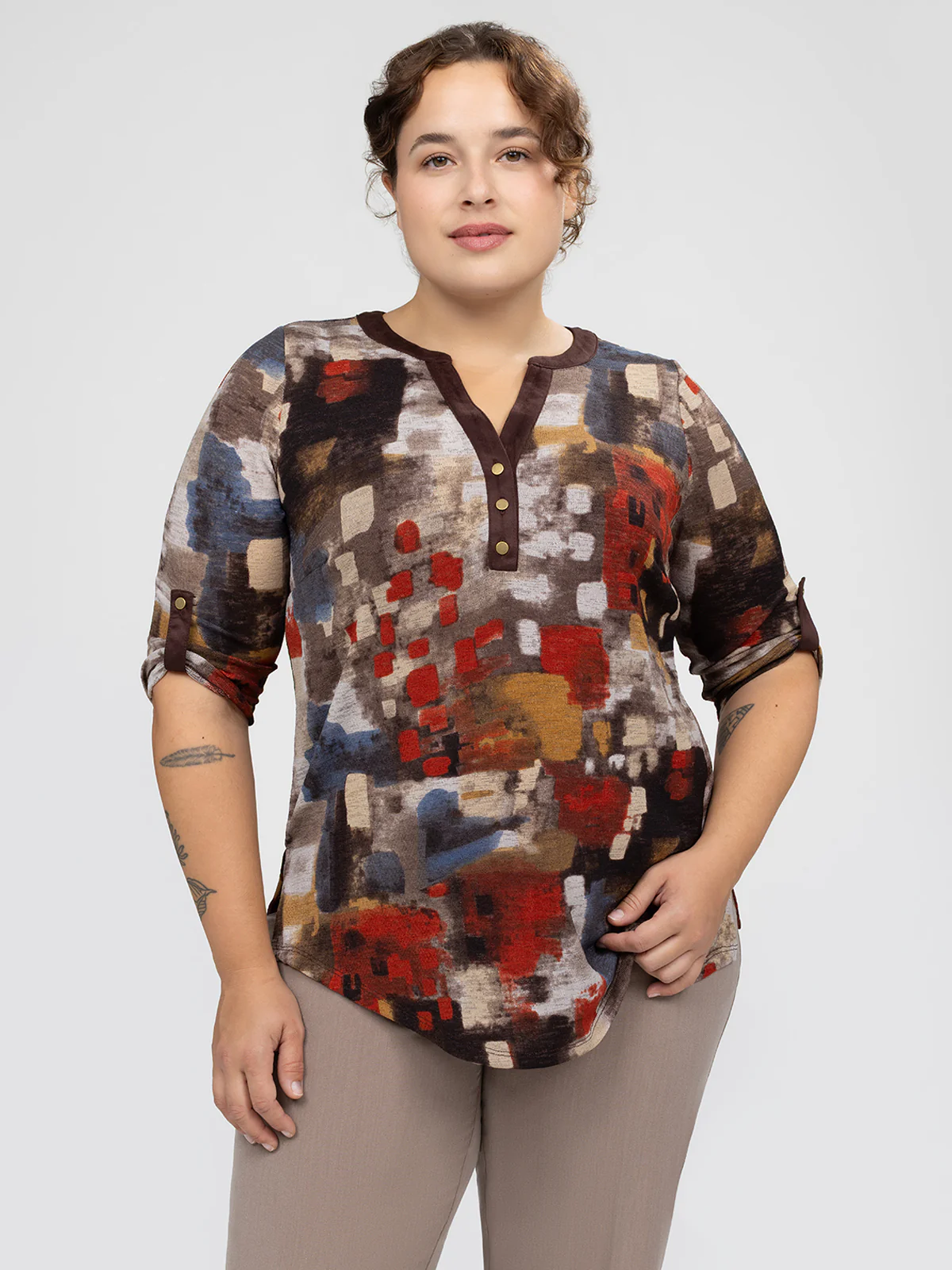 T-shirt Ă manches 3/4 - Image 2