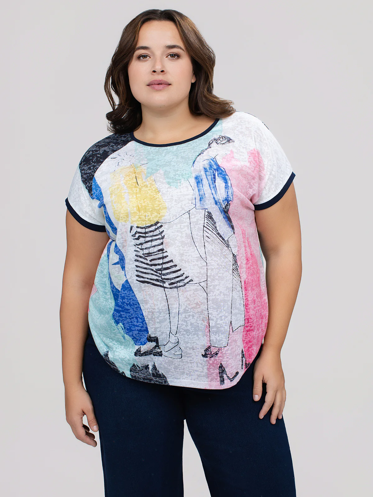 T-shirt ample à manches courtes - Image 3