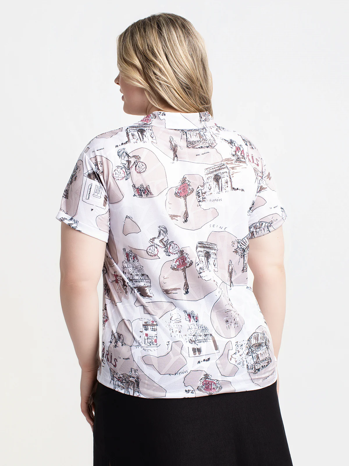 T-shirt ample à manches courtes - Image 3