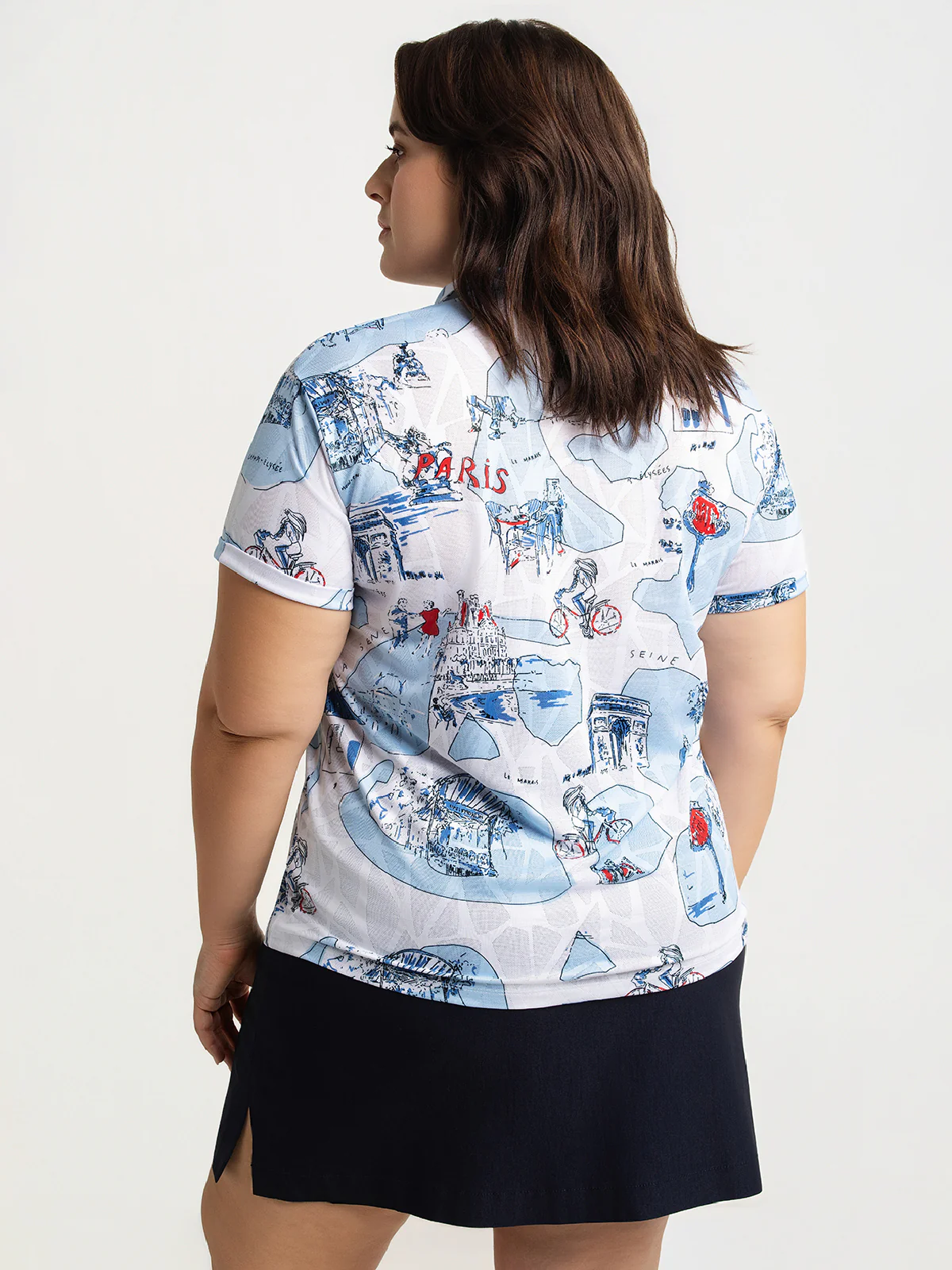 T-shirt ample à manches courtes - Image 7