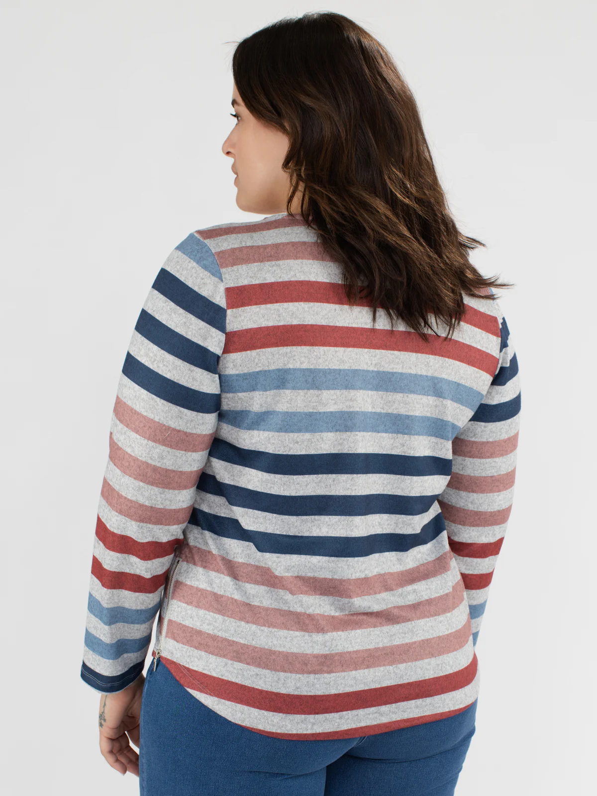 T-shirt semi-ajusté à manches longues - Image 3